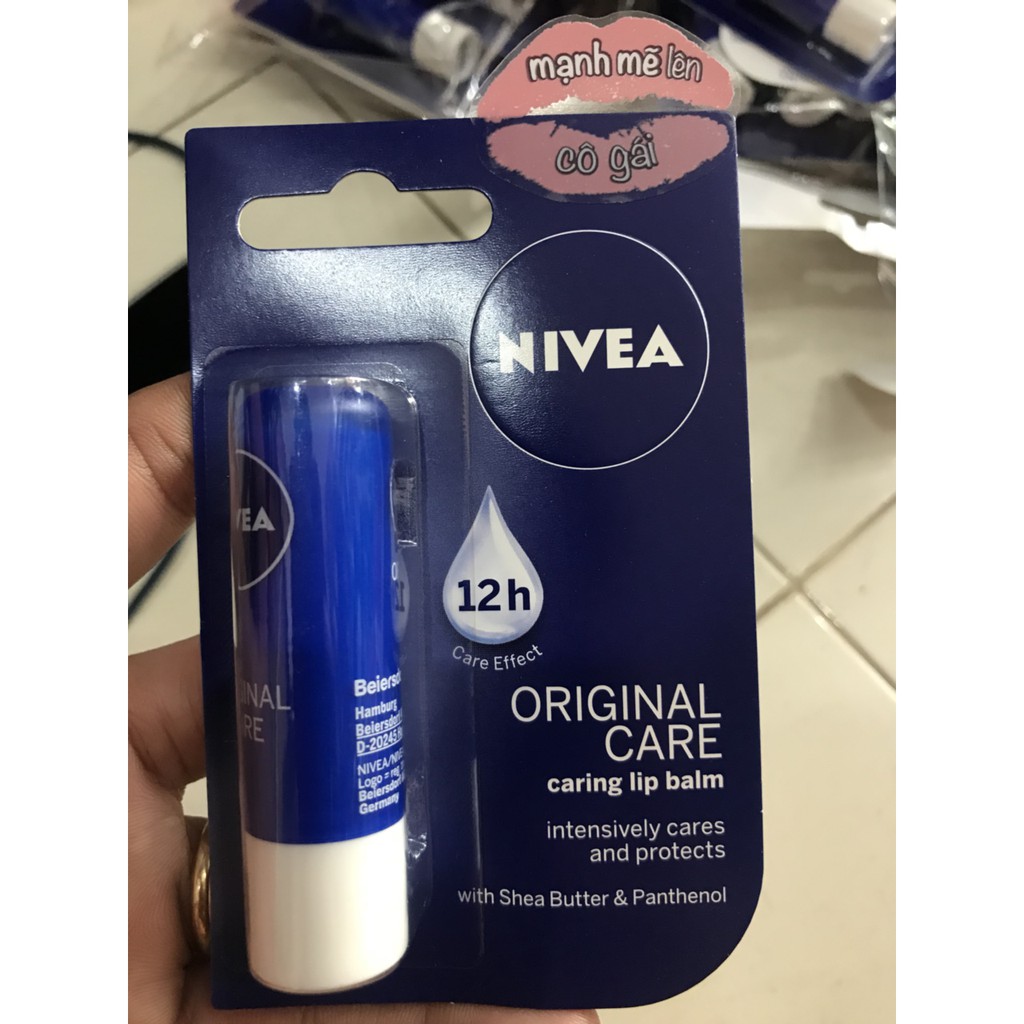 Son dưỡng môi không chì Nivea chuyên sâu