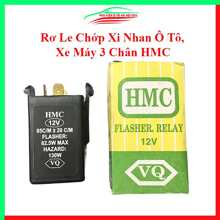 Rơ Le relay chớp xi nhan 3 chân HMC cho ô tô xe máy