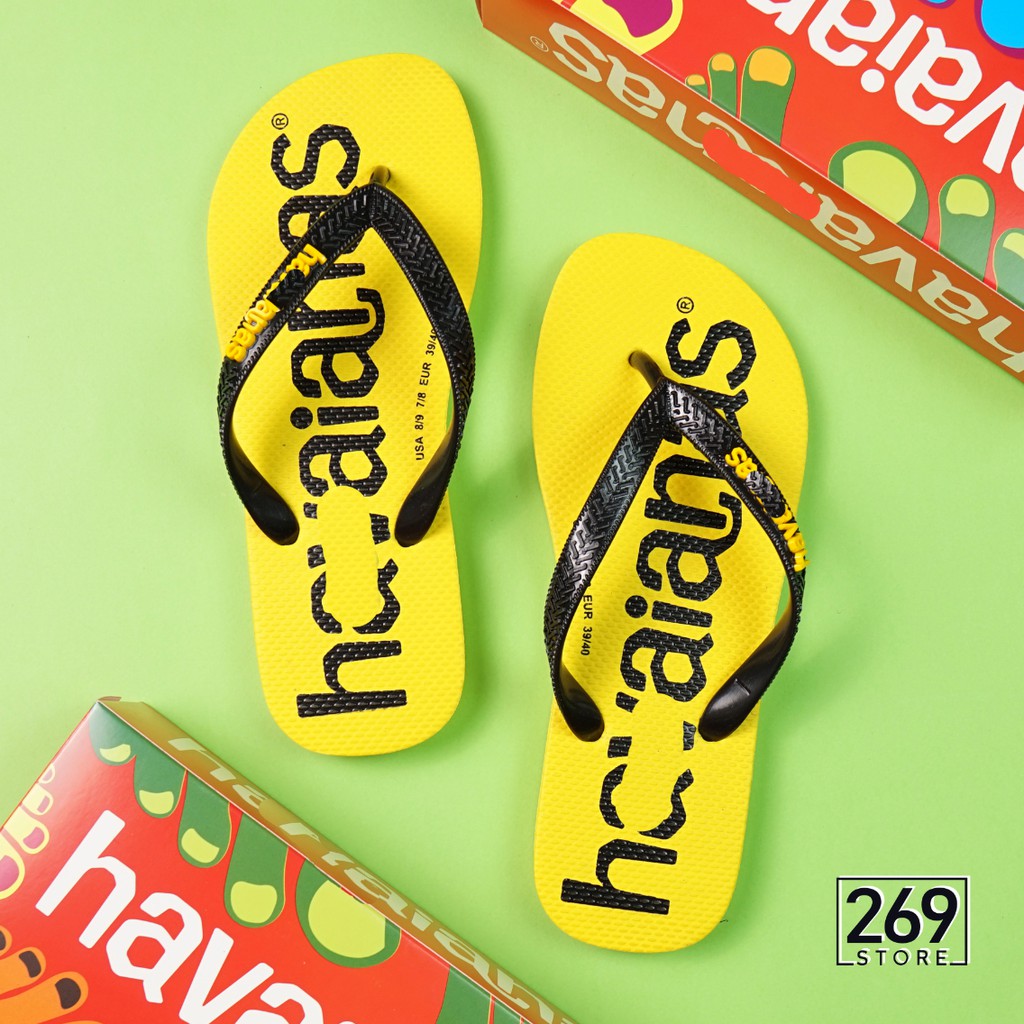 Dép kẹp nam havaianas tông nam Thái Lan đi biển full box dép lào nam  havanas xỏ ngón thời trang cao su (P2)