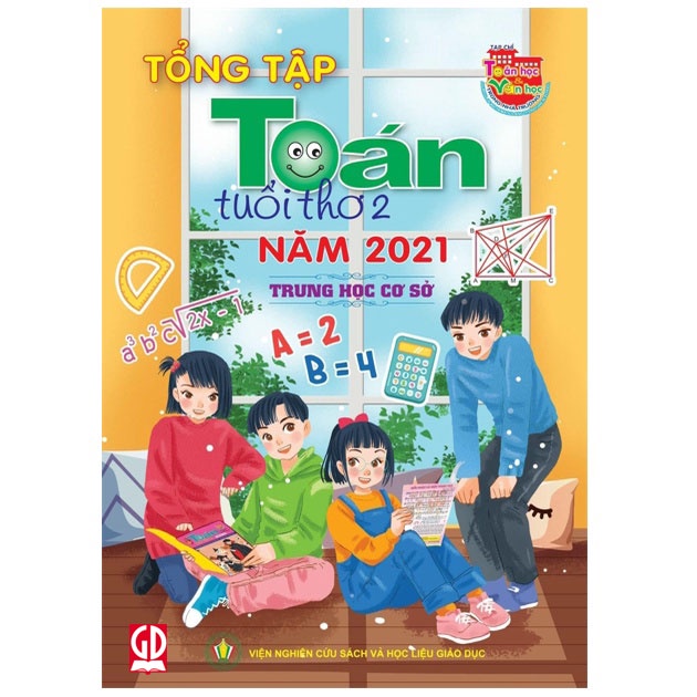 Sách Tổng tập Toán Tuổi Thơ 2 Năm 2021 (Trung Học Cơ Sở)