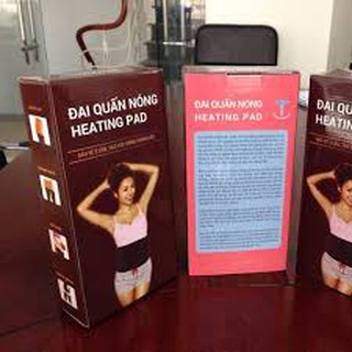 Đai quấn nóng giảm mỡ Heating pad
