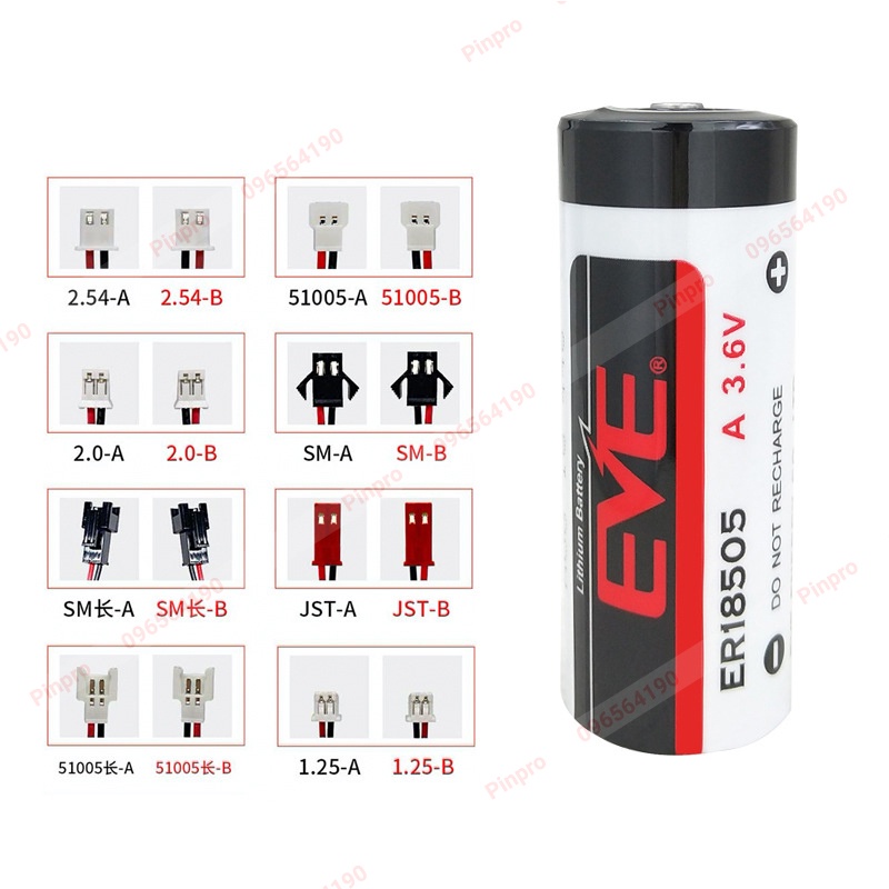 PIn EVE ER18505 3.6V size A 4000mAh chính hãng
