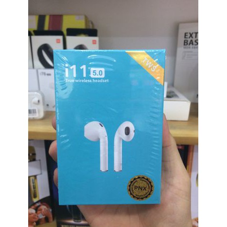 [BÃO SALE] TAI NGHE KHÔNG DÂY I11S - NÚT CẢM ỨNG NHƯ AIRPODS