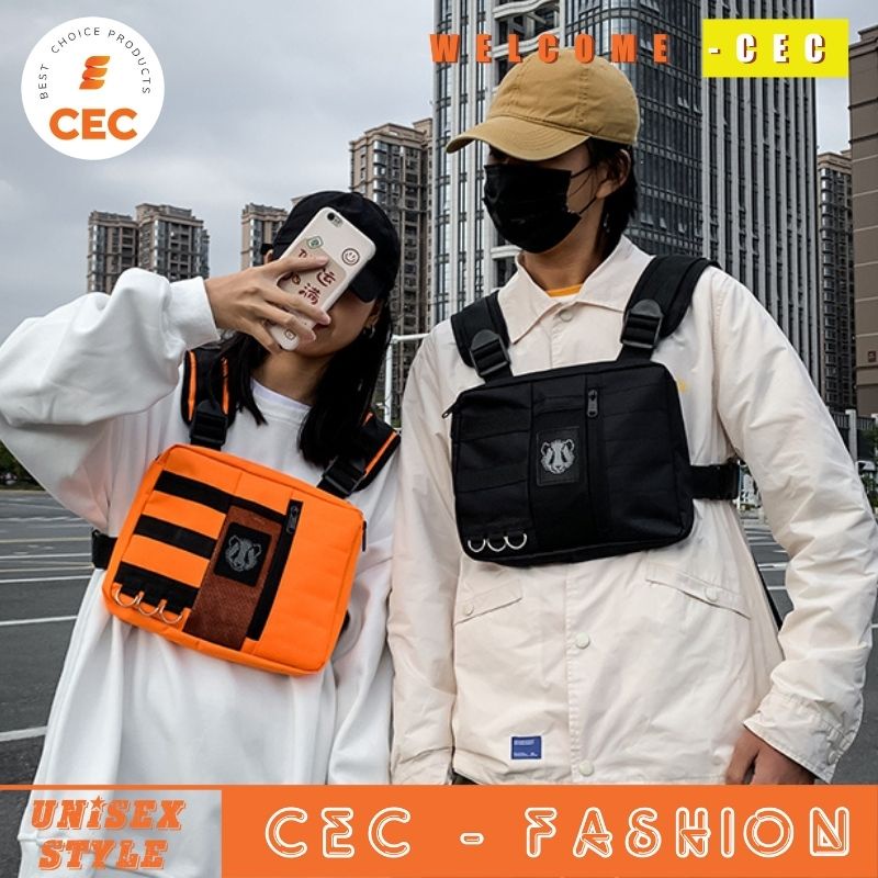 Túi đeo trước ngực bụng Unisex phong cách trẻ trung đường phố NT02