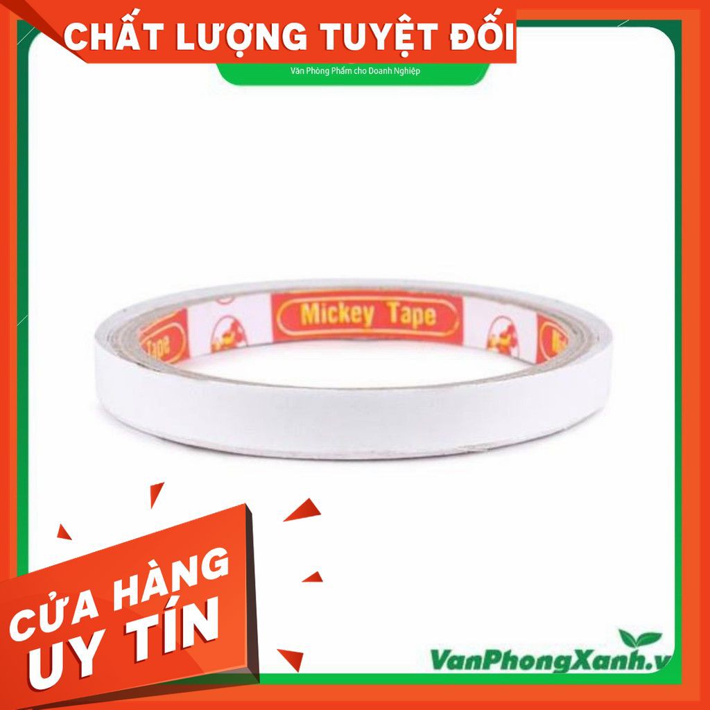 [Bán Lỗ]Băng dính 2 mặt mỏng 1cm