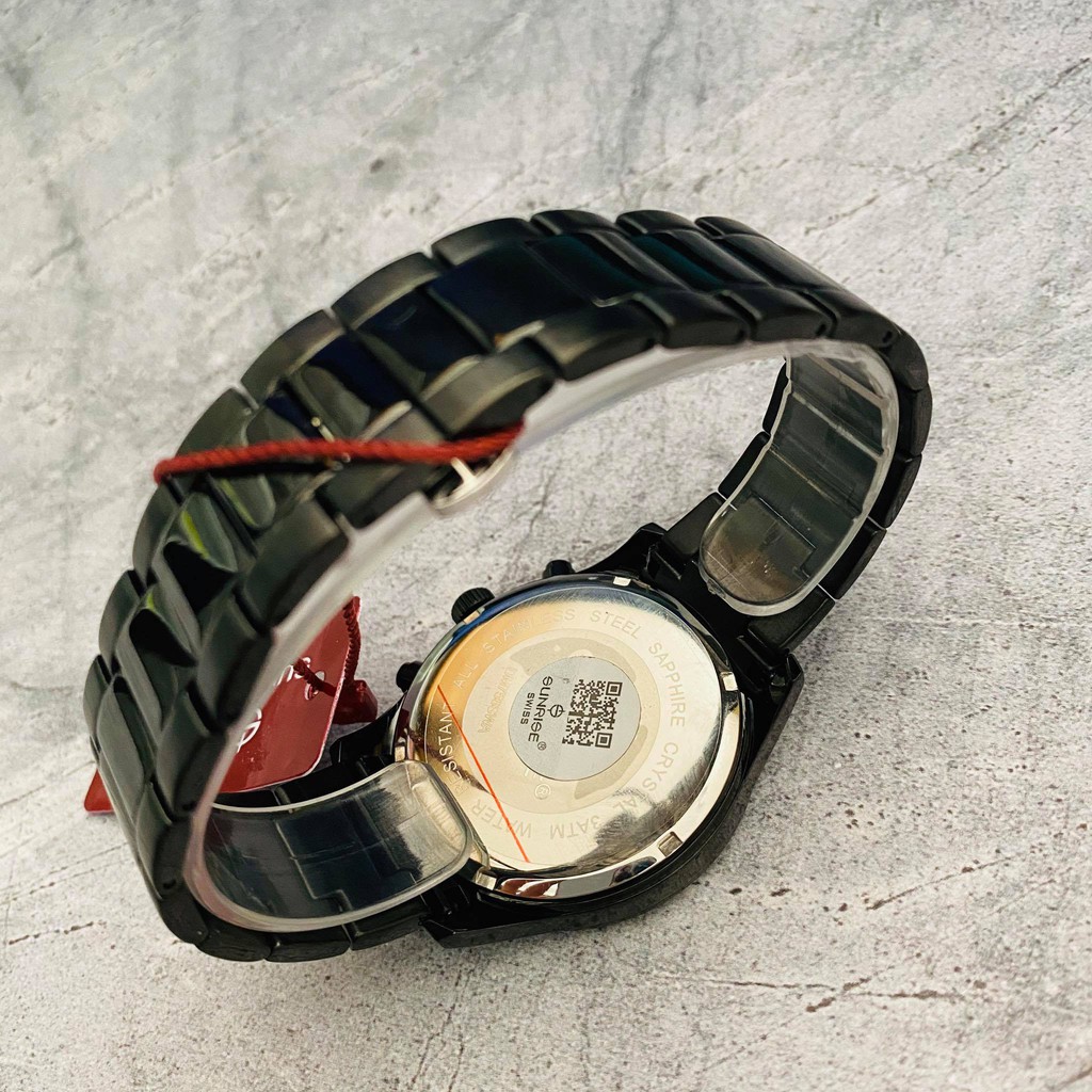 Đồng hồ Sunrise nam chính hãng Nhật Bản M756SWA.DB.D - kính saphire chống trầy - chạ