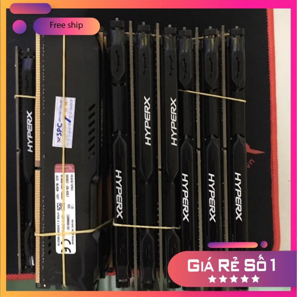 giá khai trương Ram 4G/DDR4/Bus 2133-2400 Kington Fury HyperX tản nhiệt- Hàng Chính Hãng Không kén main.