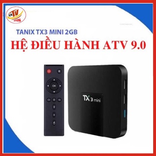 Android tivi box tanix tx3 mini - ram 2gb rom 16gb android 9.0 wifi 5g có bluetooth 4.0