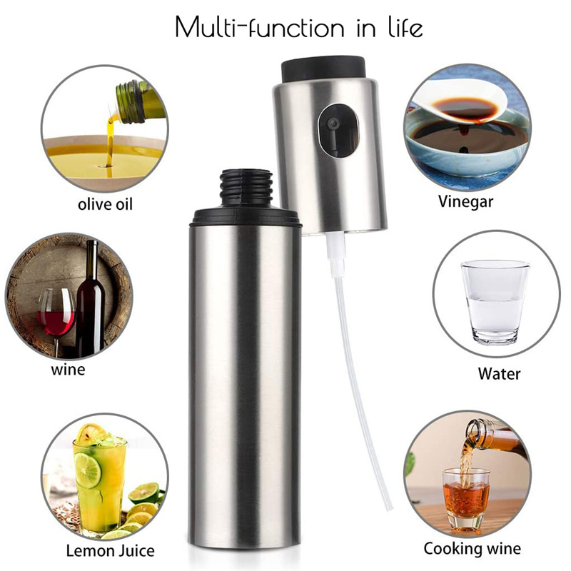 Bình Xịt Dầu Ăn / Giấm Đa Năng 5 Trong 1 Tiện Dụng