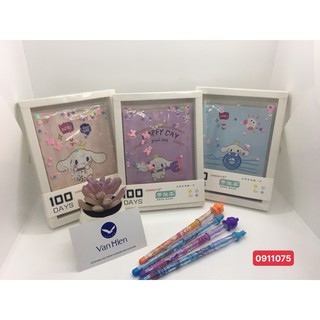 Sale Sổ tay nước, sổ tay bìa nước kim tuyến hình siêu cute hai cỡ to và nhỏ Văn Hiến C9