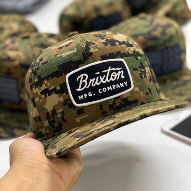 Mũ Snapback Lính Brixton