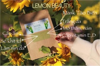 Mask Tảo Biển- Lemon Mask