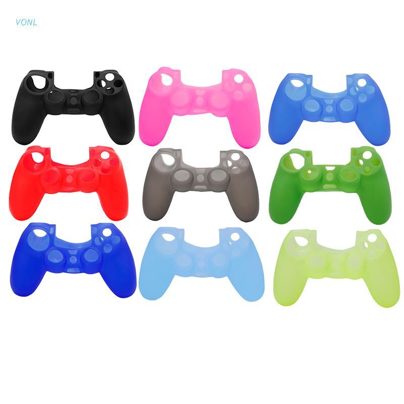 1 Miếng Silicon Bảo Vệ Tay Cầm Chơi Game Sony Ps4 Playstation 4 Ps4 Stand Ps4 Slim Ps4 Slim Skins Ps4