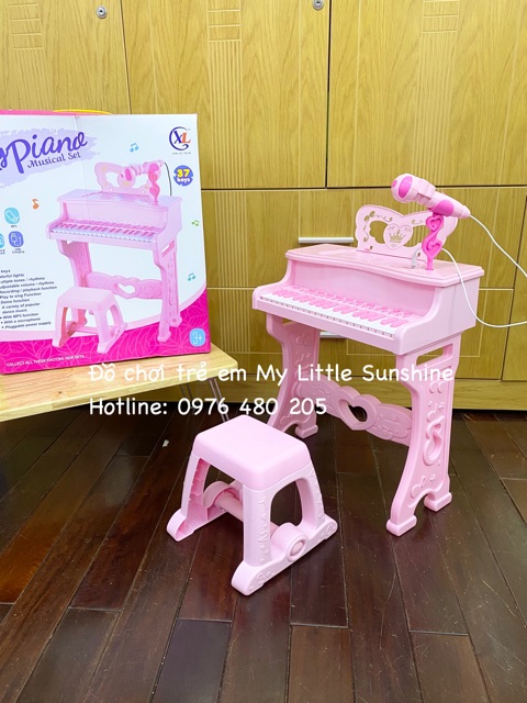 Đàn piano có micro cho bé