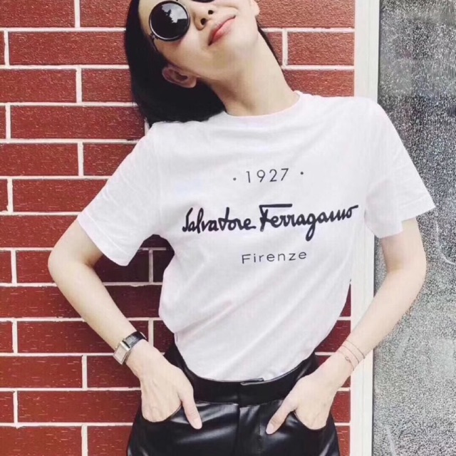 [ Ảnh thật ] Áo T- shirt đen / trắng