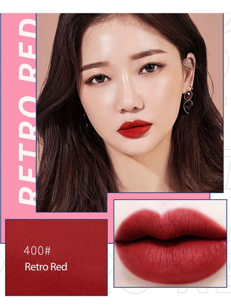 (Hàng Mới Về) Son Kem Lì Chống Thấm Nước Không Phai Cho Nữ | BigBuy360 - bigbuy360.vn