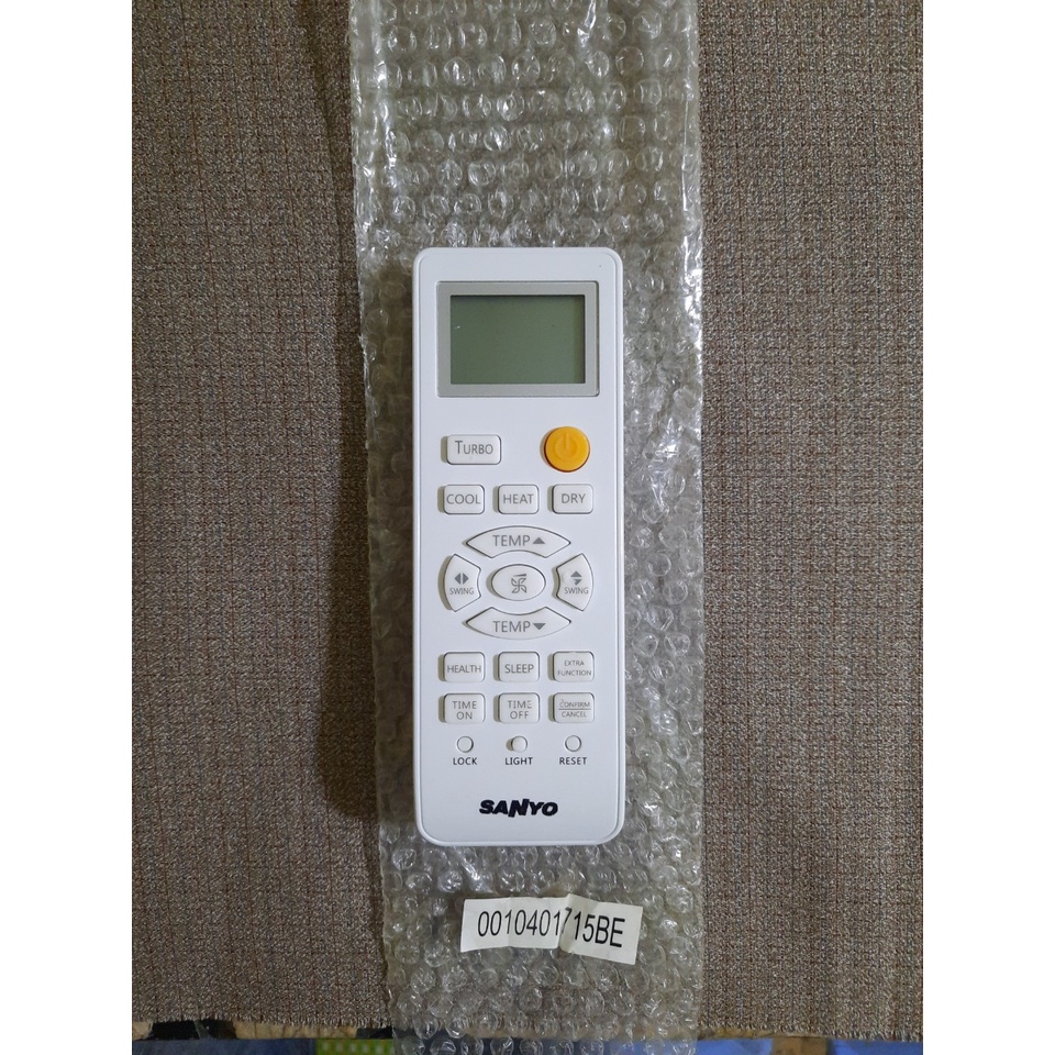 Remote Điều khiển điều hòa Sanyo- Hàng chính hãng 100% Tặng kèm Pin