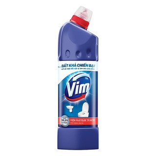 Nước tẩy bồn cầu VIM Xanh biển Bất khả chiến bại 900ml