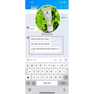 Full size sữa rửa mặt đong y