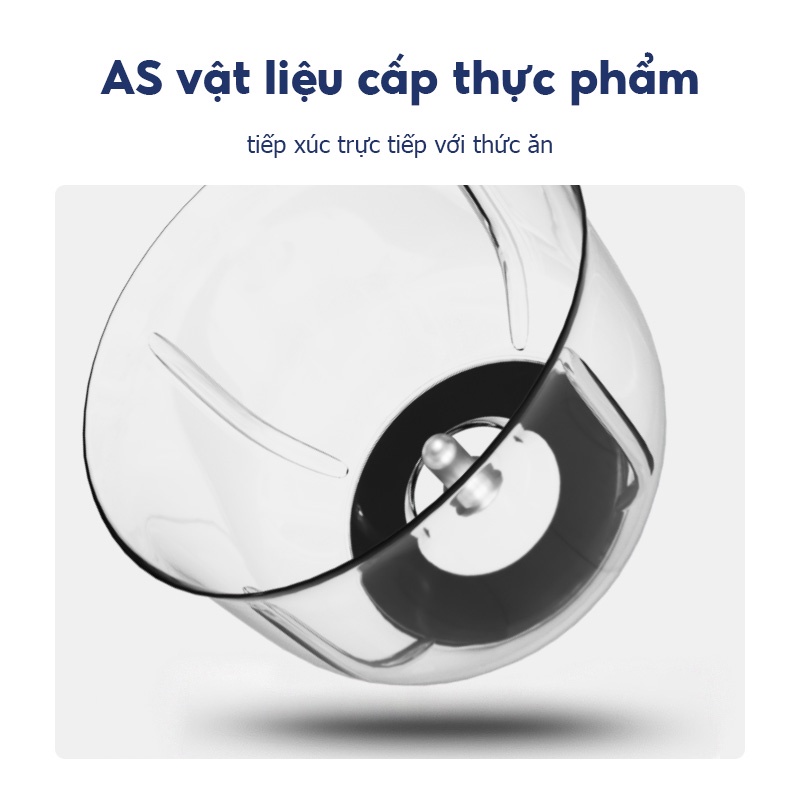 Máy xay sinh tố thực phẩm HAN RIVER cỡ nhỏ đa năng cho nhà bếp - Hàng chính hãng