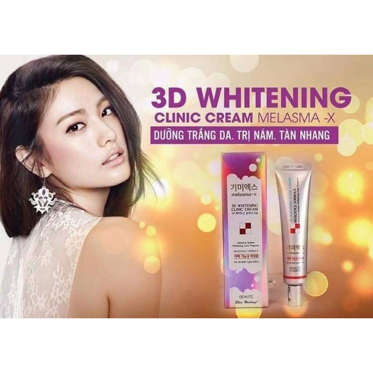 Kem Nám Melasma-X 3D Whitening Clinic