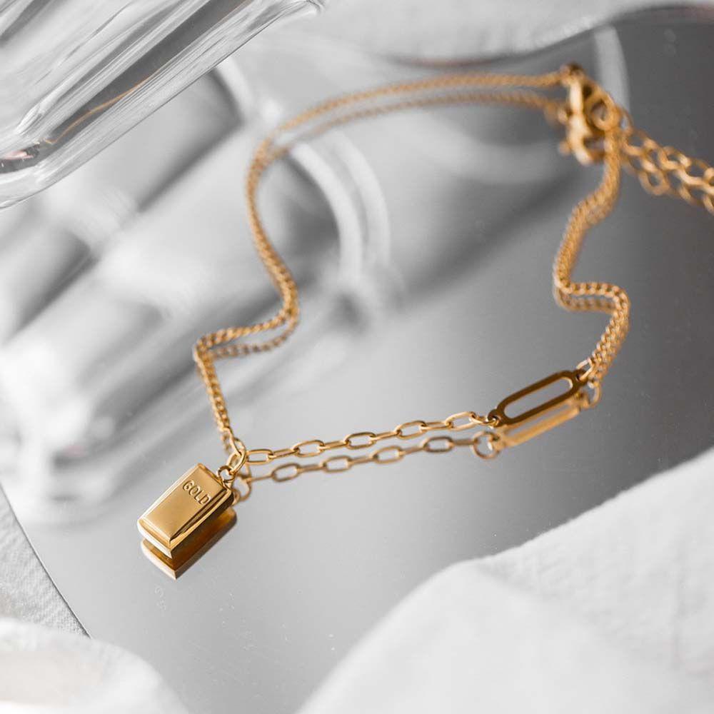 Vòng Tay Đơn Giản Phong Cách Punk Cổ Điển Cho Nữ