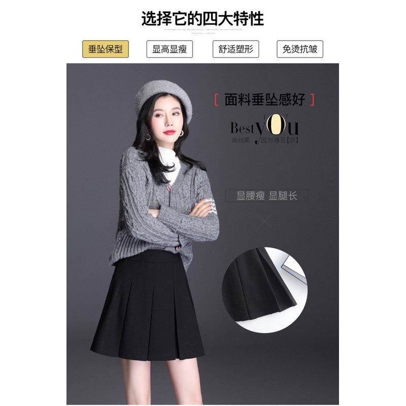 CHÂN VÁY XẾP LY PHỒNG / LY XẾP LỚN PHỒNG XINH ĐẸP | BigBuy360 - bigbuy360.vn