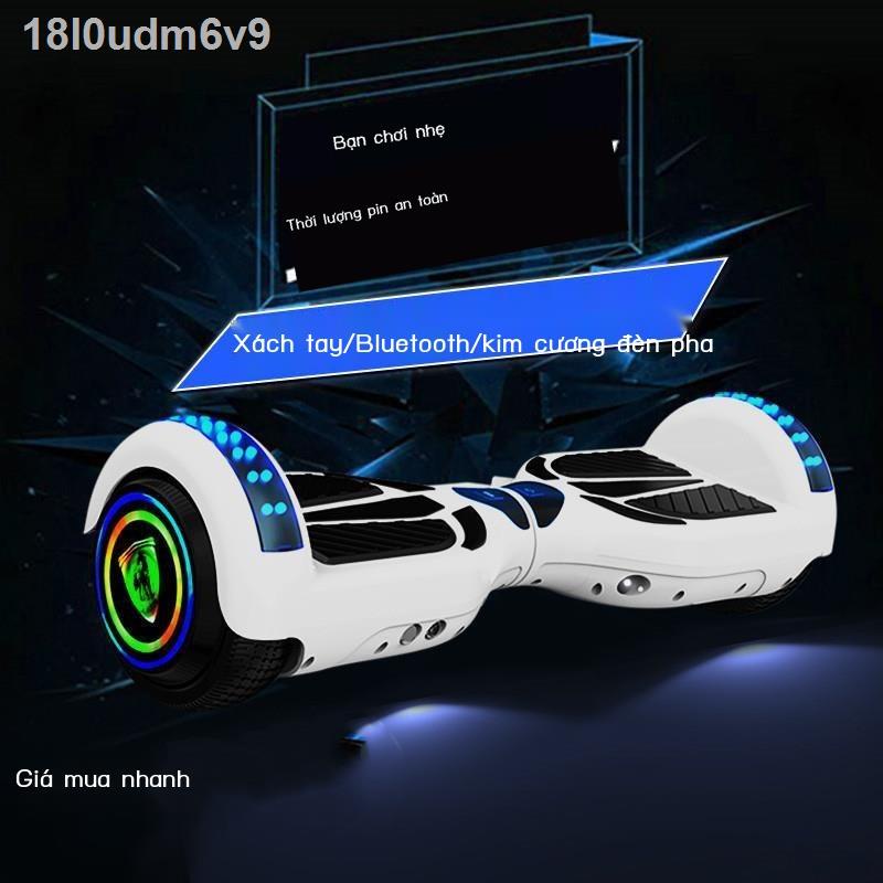 18l0udm6v9Xe cân bằng điện trẻ em 1-3-6 tuổi hai bánh người lớn thông minh xe tự hành song 8-12 scooter