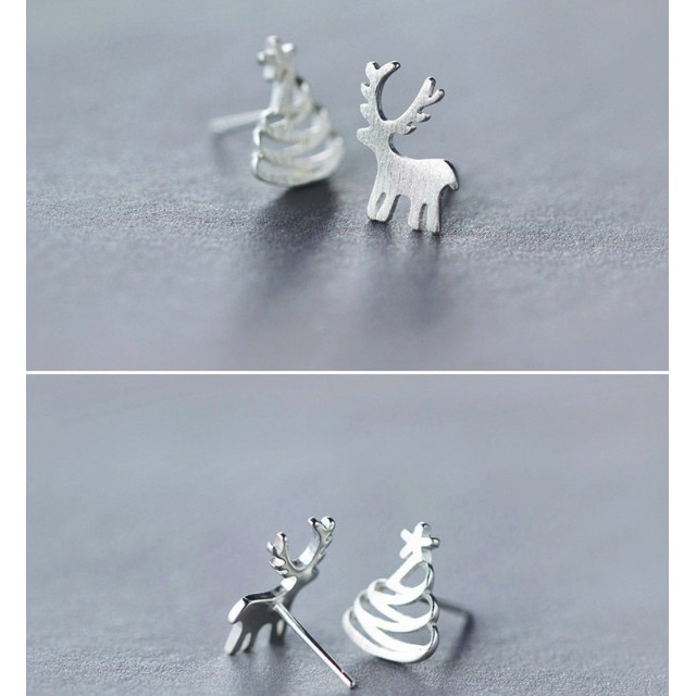 1 Khuyên Tai Hình Cây Thông Giáng Sinh Thời Trang