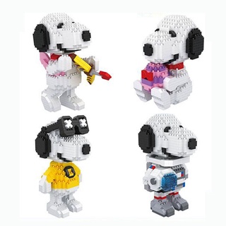 Đồ chơi lắp ráp mô hình chú chó Snoopy LEGO