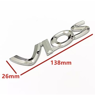 tem logo chữ VIOS dán đuôi xe