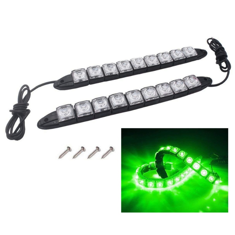 Dải Đèn LED DRL 12V Linh Hoạt Chống Thấm Nước Trang Trí Đèn Pha / Đèn Xi Nhan Cho Xe Hơi
