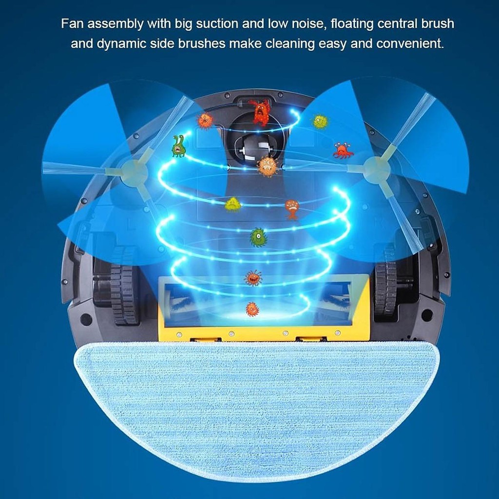 ROBOT HÚT BUI - LAU NHÀ  LIECTROUX C30B. Thương hiệu Đưc