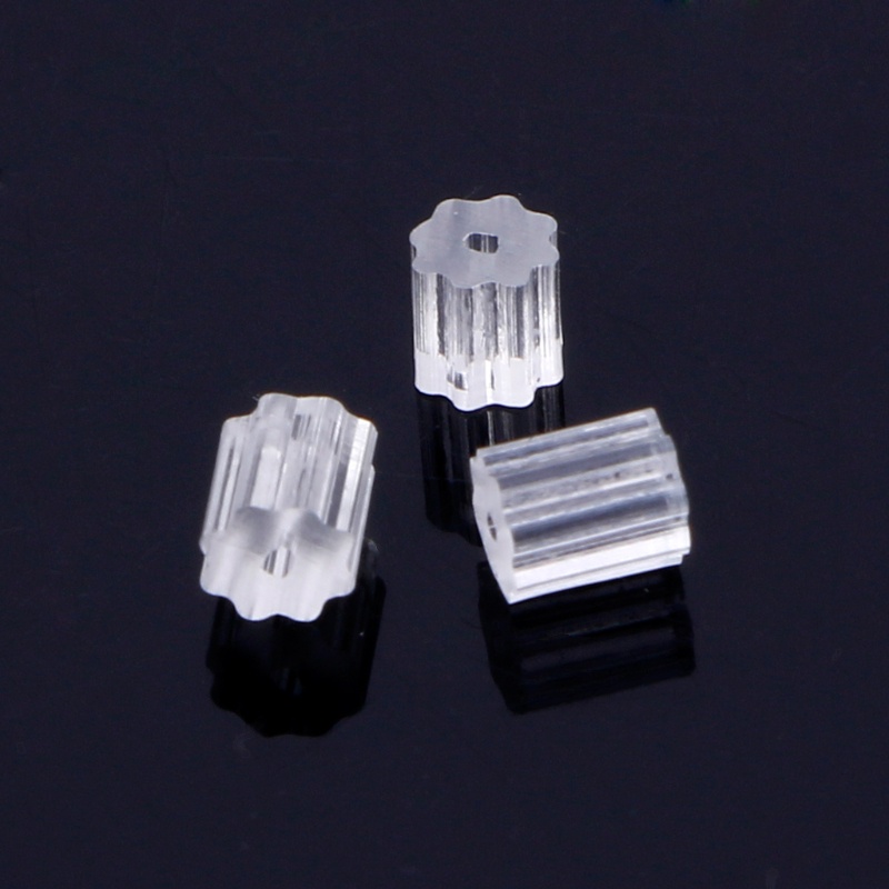 Set 1000 Nút Silicon Mềm An Toàn Gắn Sau Tai / Lưng / Mặt Sau Hoa