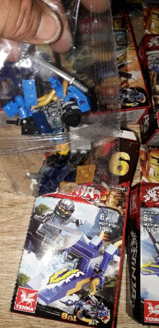 Sét 8 hộp Lắp ráp LegoNinja Rồng 6012 trọn bộ