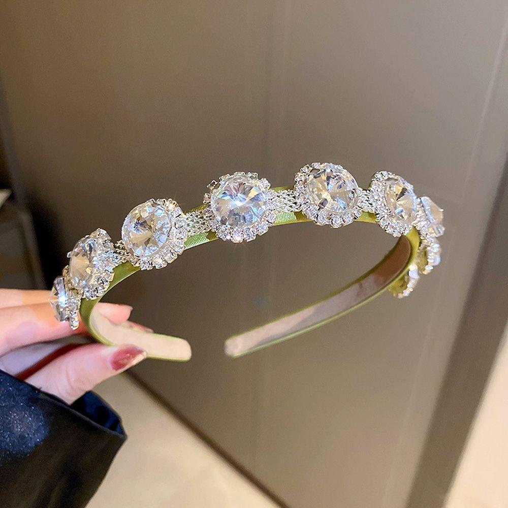 NICKOLAS Băng Đô Cài Tóc Đính Đá Lấp Lánh Sang Trọng Cho Nữ