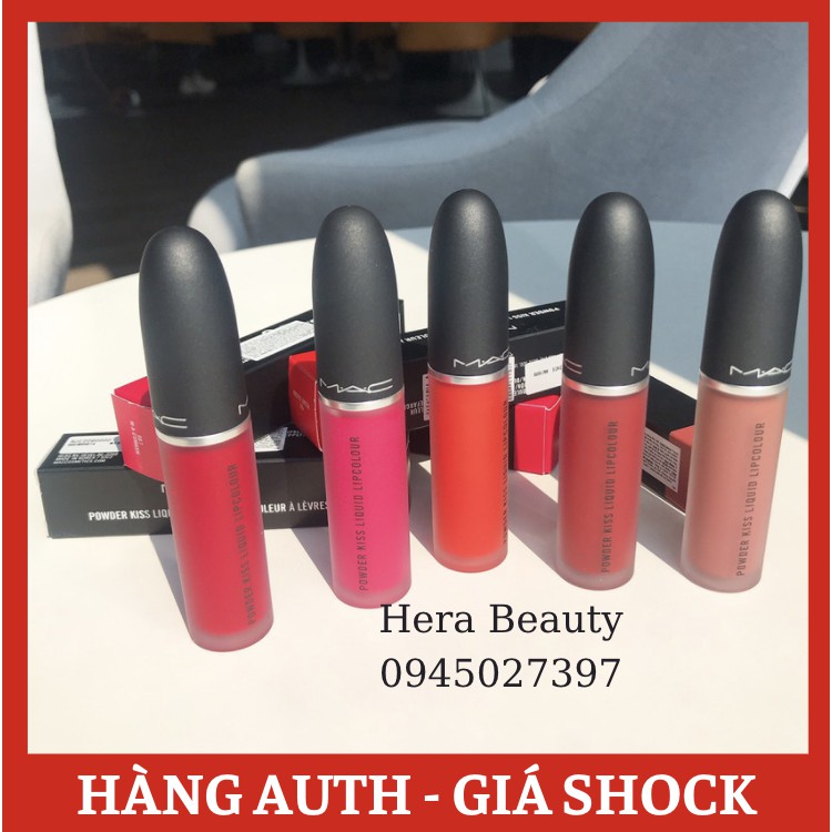 ✅Hàng SHOWROOM_Son Kem Lì MAC 5ML #MullItOver #MoreTheMehr-ier #Devoted_To_Chili #MakeLoveToTheCamera