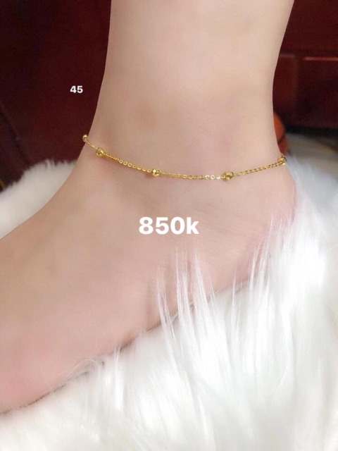2 Bông Tai + lắc chân 10k