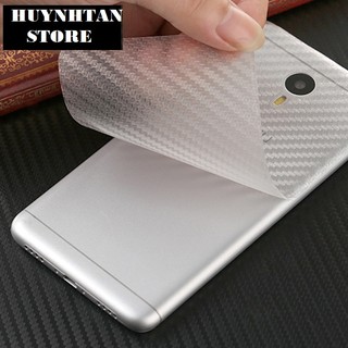 Miếng dán decal carbon mặt sau Meizu M3 Max mặt lưng chống trày m3max