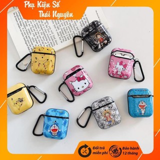 Vỏ bao airpod - Case airpod IMD Hellokity- Doremon ( tặng kèm móc) 1 2 i11 i12 i18