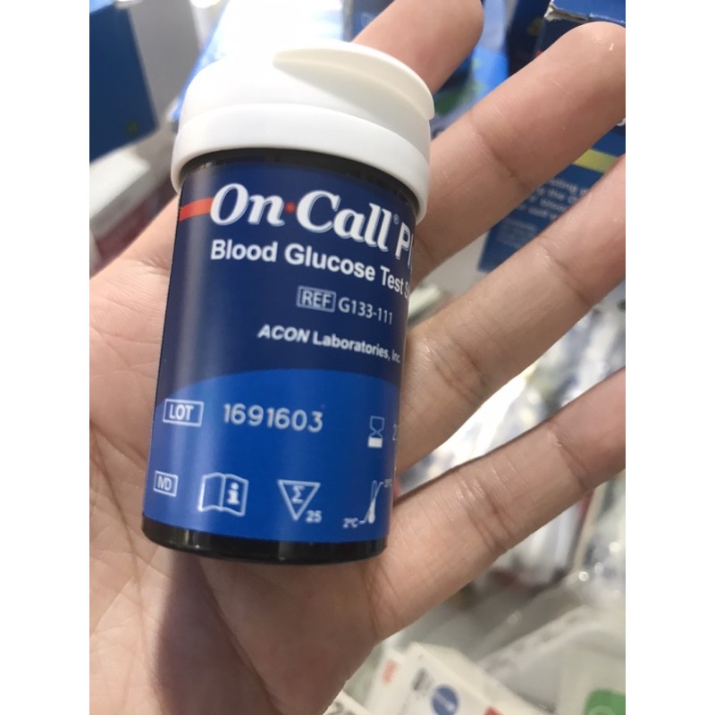 Que thử đường huyết On Call Plus EZ ( Hộp 50 que )
