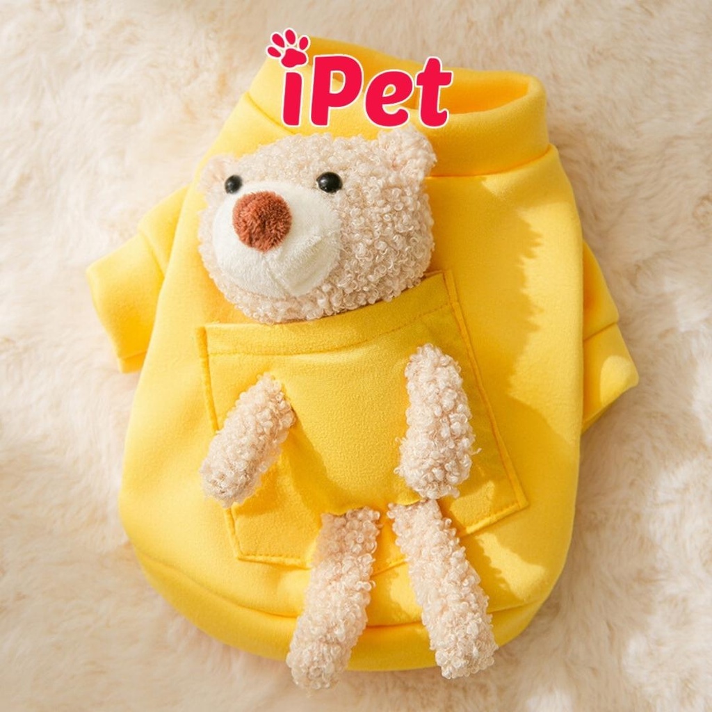 Áo gấu bông dễ thương cho thú cưng chó mèo - iPet Shop