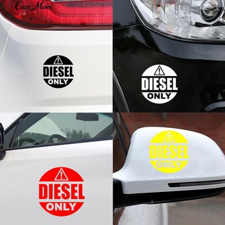 Decal dán xe hơi chữ diesel Only