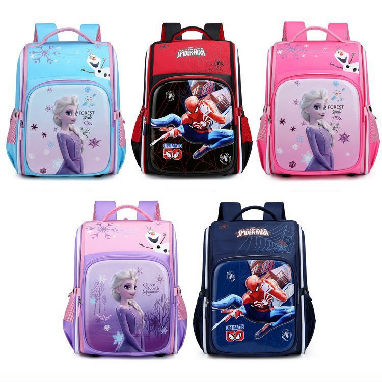 Balo Chống Gù Cho Học Sinh Tiểu Học Có Phản Quang Và Chống Thấm Nước Kích Thước 42x32x11cm