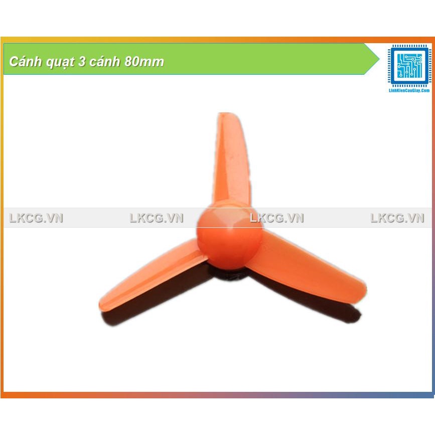 [FreeShip] Cánh quạt 3 cánh 80mm