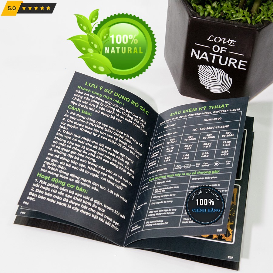 Sạc Xe Điện 60V 20-30AH CHÂN ĐẶC