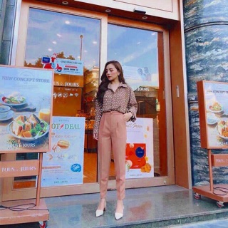 Quần baggy tây nút bọc BSK