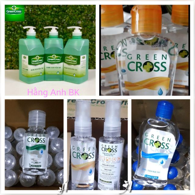 Gel/Nước Rửa Tay Khô GREENCROSS. | BigBuy360 - bigbuy360.vn