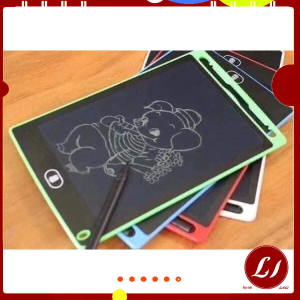 BẢNG VIẾT TỰ XOÁ - Bảng điện tử LCD thông minh cho bé(Kích thước: 8 inch)- Labi
