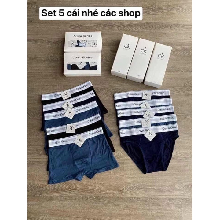 Set quần sịp Nam 5 chiếc